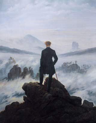, Wanderer above the Sea of Fog,